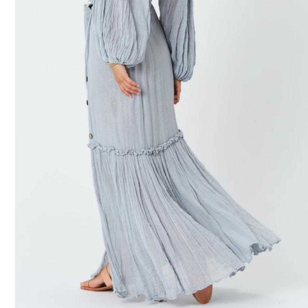 🦋JEN'S PIRATE BOOTY BELLAMY MAXI SKIRT☆MINT☆M☆NWT - Picture 3 of 6